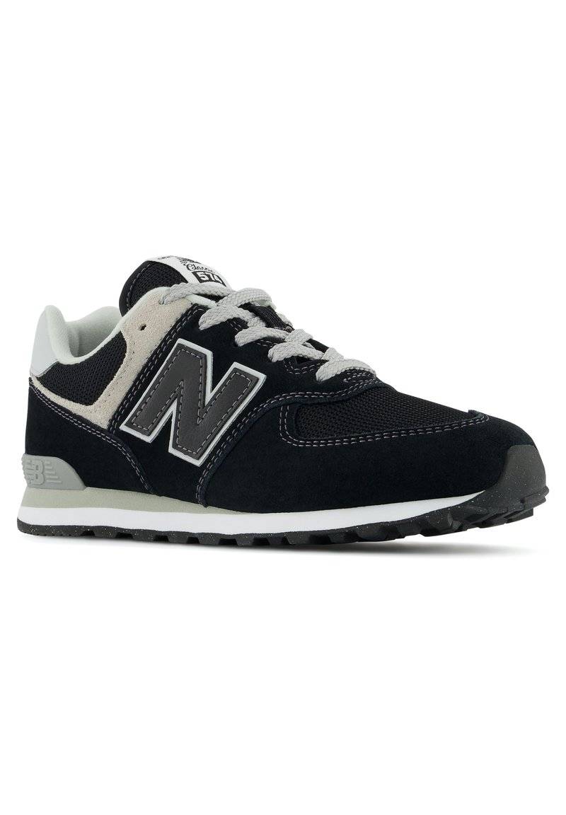New Balance New Balance 574 UNISEX - Trainers - black white Kostenlose Rückgabe