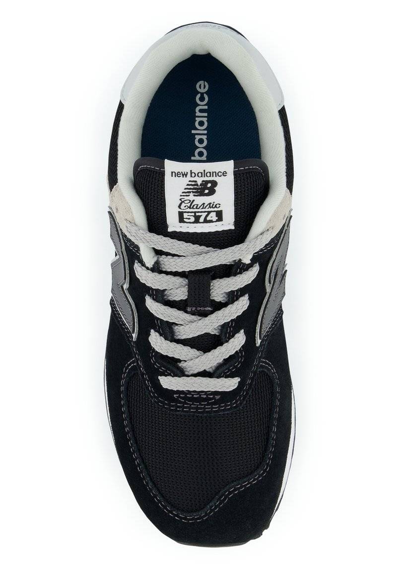 New Balance New Balance 574 UNISEX - Trainers - black white Kostenlose Rückgabe