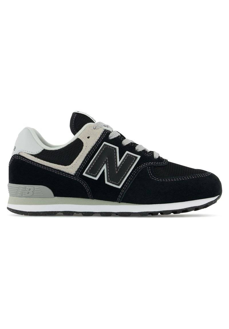 New Balance New Balance 574 UNISEX - Trainers - black white Kostenlose Rückgabe