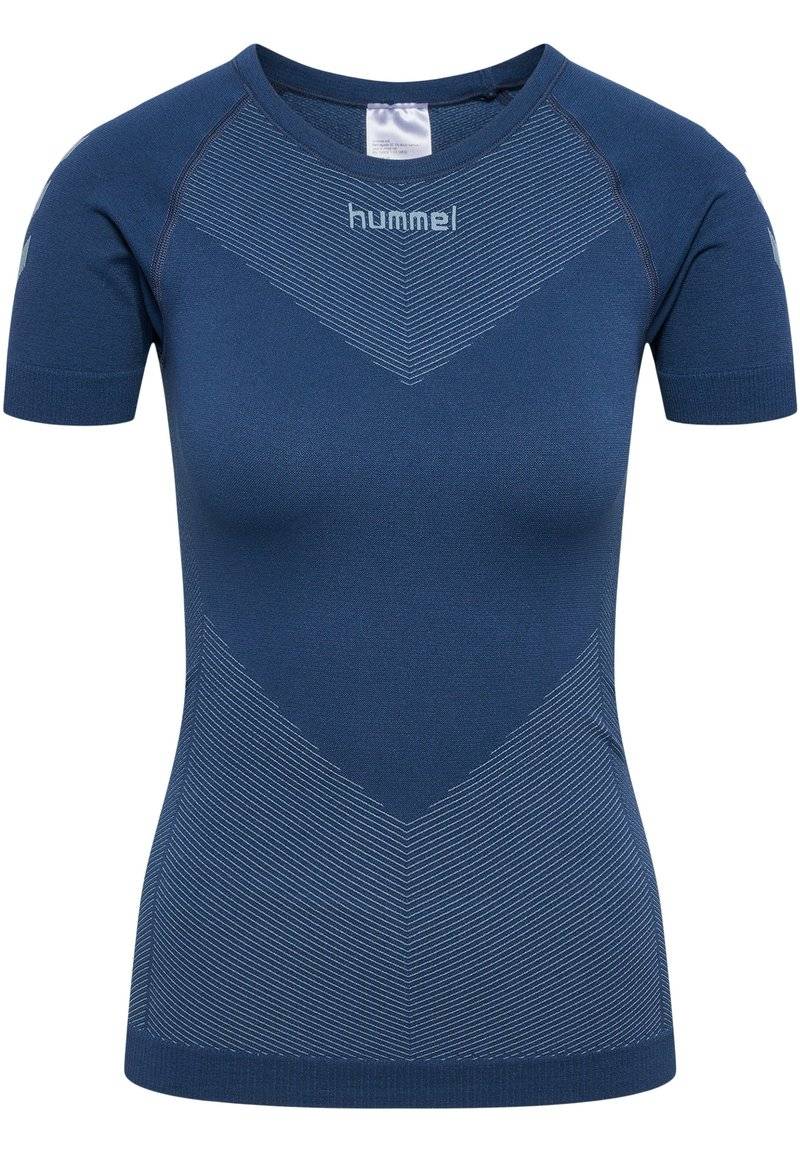 Hummel Hummel FIRST SEAMLESS - Sports T-shirt - vintage indigo Vierteljährliche Förderung