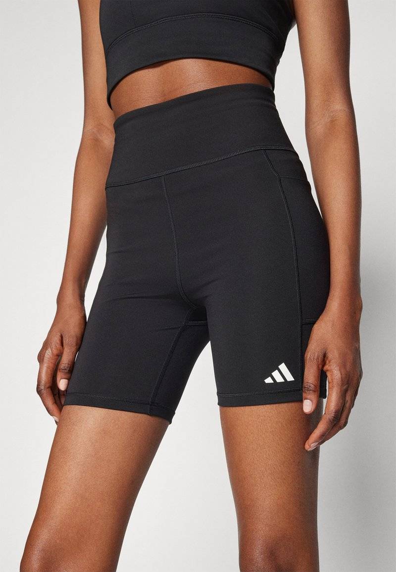 adidas Performance adidas Performance OWN THE RUN SHORT - Leggings - black Bis zu 55% Rabatt