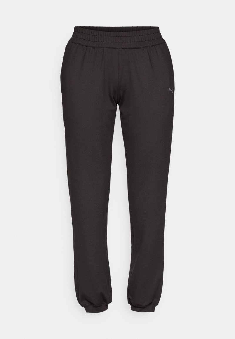 Puma Puma STUDIO FOUNDATIONS - Tracksuit bottoms - black Super Rabatt