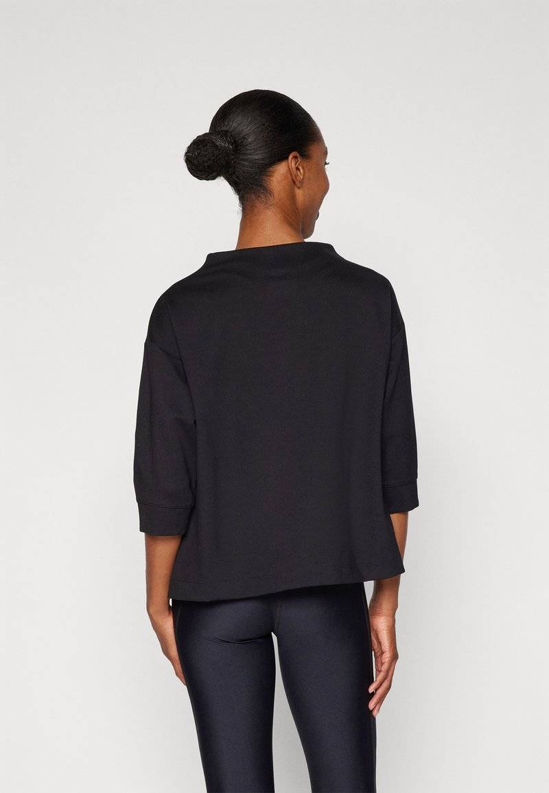 DKNY DKNY STACKED LOGO POPOVER - Long sleeved top - black Clearance-Verkauf