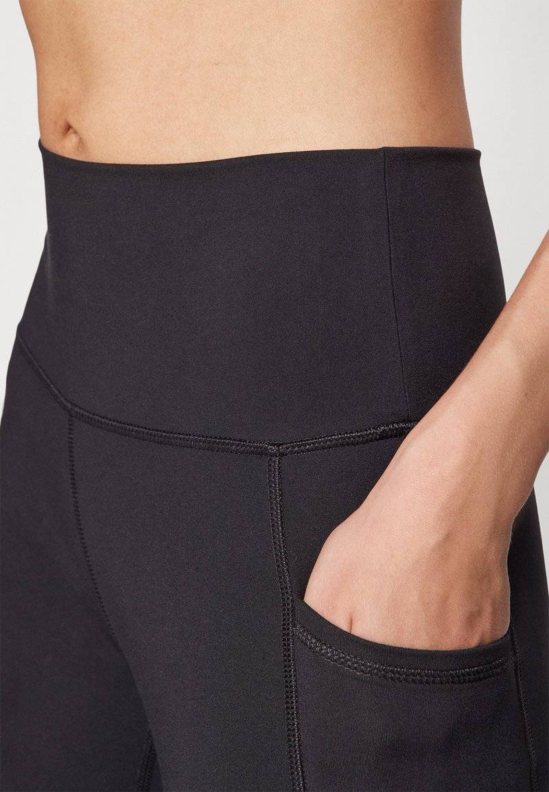 Champion Champion HIGH RISE 7/8 POCKET - Leggings - black Kostenloser Versand international