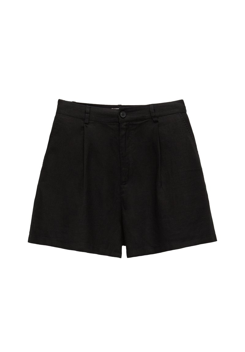 PULL&BEAR PULL&BEAR RUSTIC - BERMUDA - Shorts - black Meist gekauft