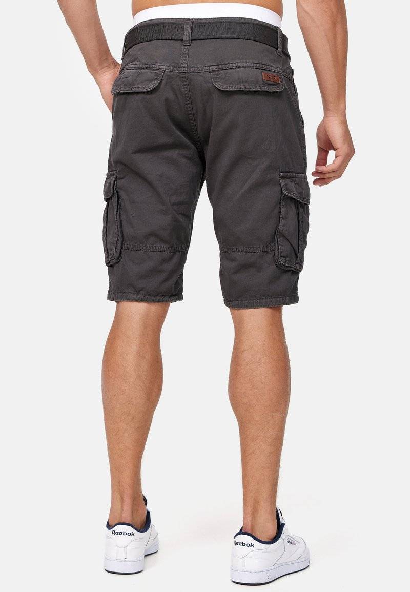 INDICODE JEANS INDICODE JEANS MONROE - Shorts - raven Sonderangebot