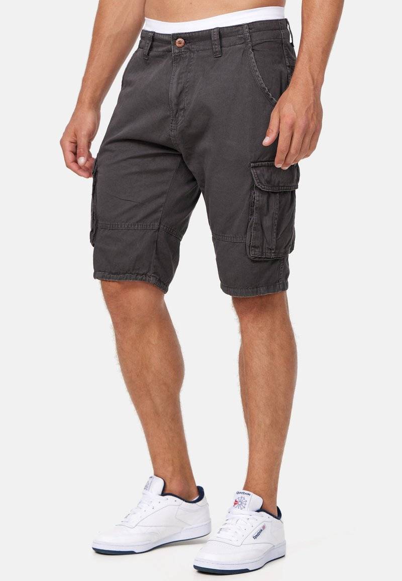 INDICODE JEANS INDICODE JEANS MONROE - Shorts - raven Sonderangebot