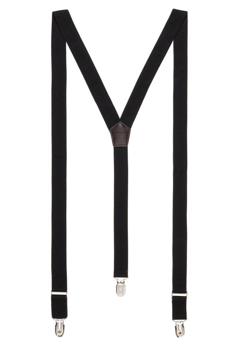 Only & Sons Only & Sons ONSBOWTIE SUSPENDER UNISEX SET - Bow tie - black Günstig kaufen