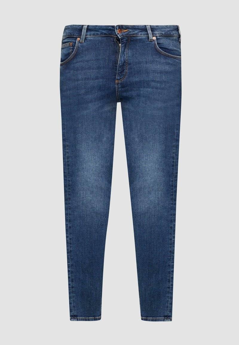 QS QS CURVY MID - Slim fit jeans - blau Preisnachlass