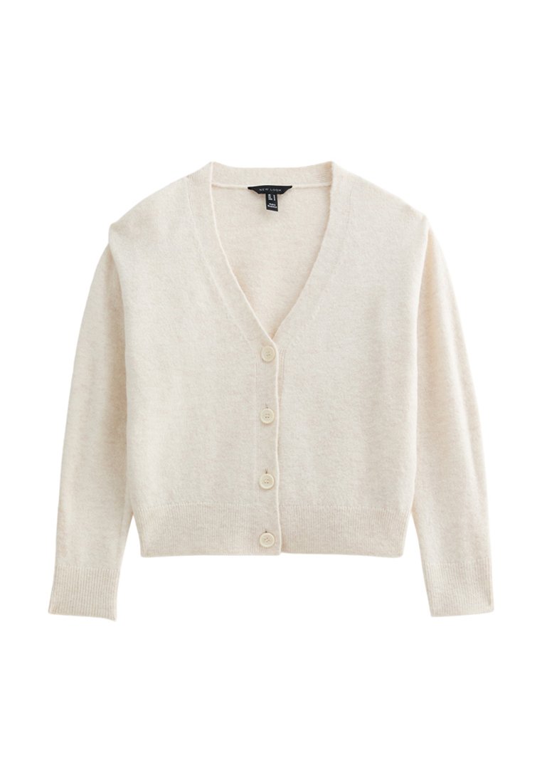 New Look New Look Cardigan - cream Saisonschlussverkauf