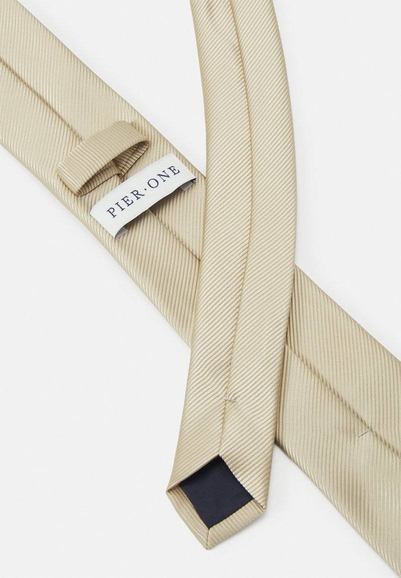 Pier One Pier One Tie - beige Jubiläumsangebot
