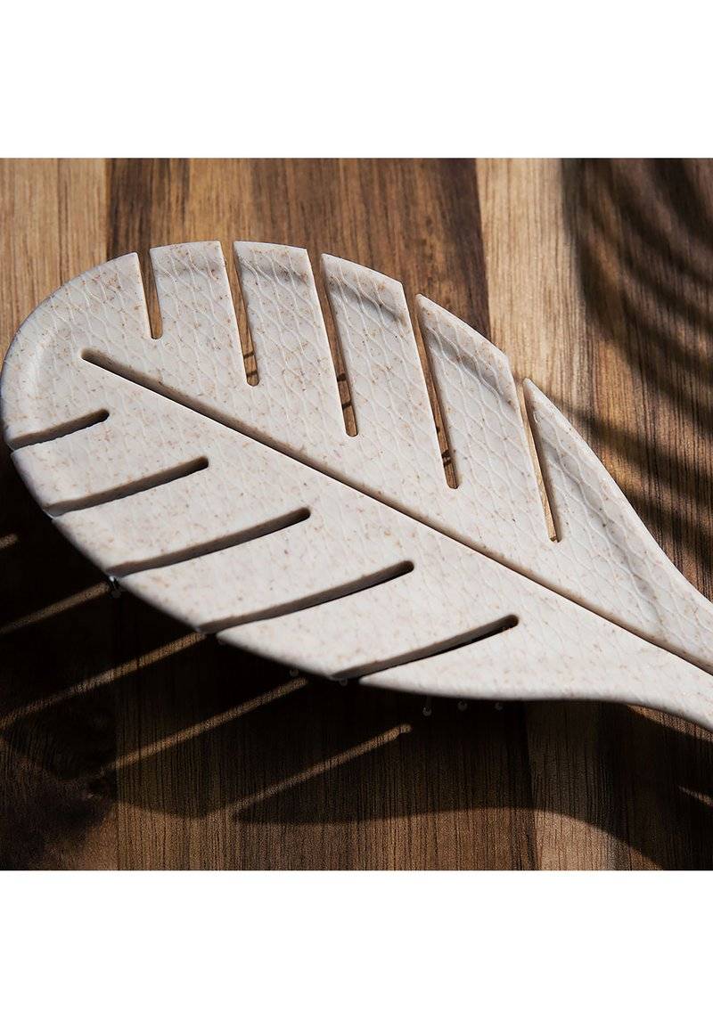 So Eco So Eco SO ECO BIODEGRADABLE DETANGLING LEAF BRUSH - Brush - stone Riesige Ersparnisse