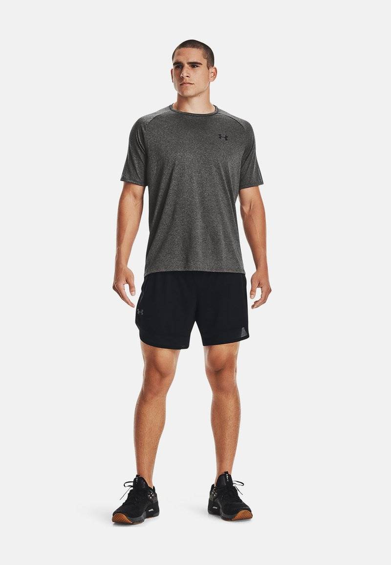 Under Armour Under Armour TECH TEE - Sports T-shirt - carbon heather Meist gekauft