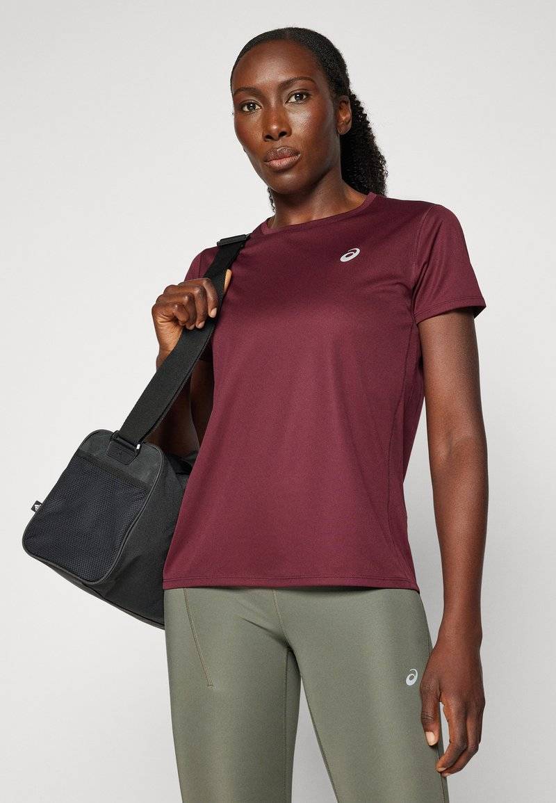 ASICS ASICS CORE TOP - Sports T-shirt - deep mars Rabatt