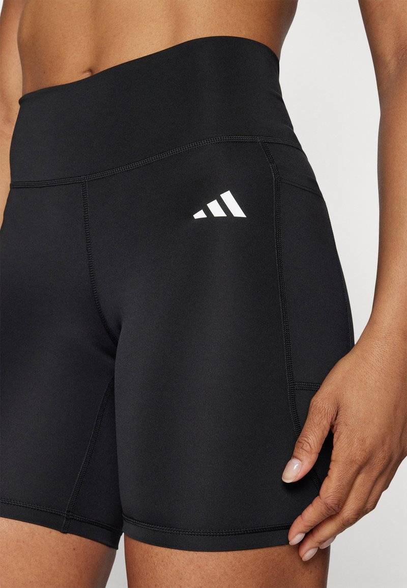 adidas Performance adidas Performance OPTIME ESSENTIALS STASH POCKET SHORT - Leggings - black Black Friday