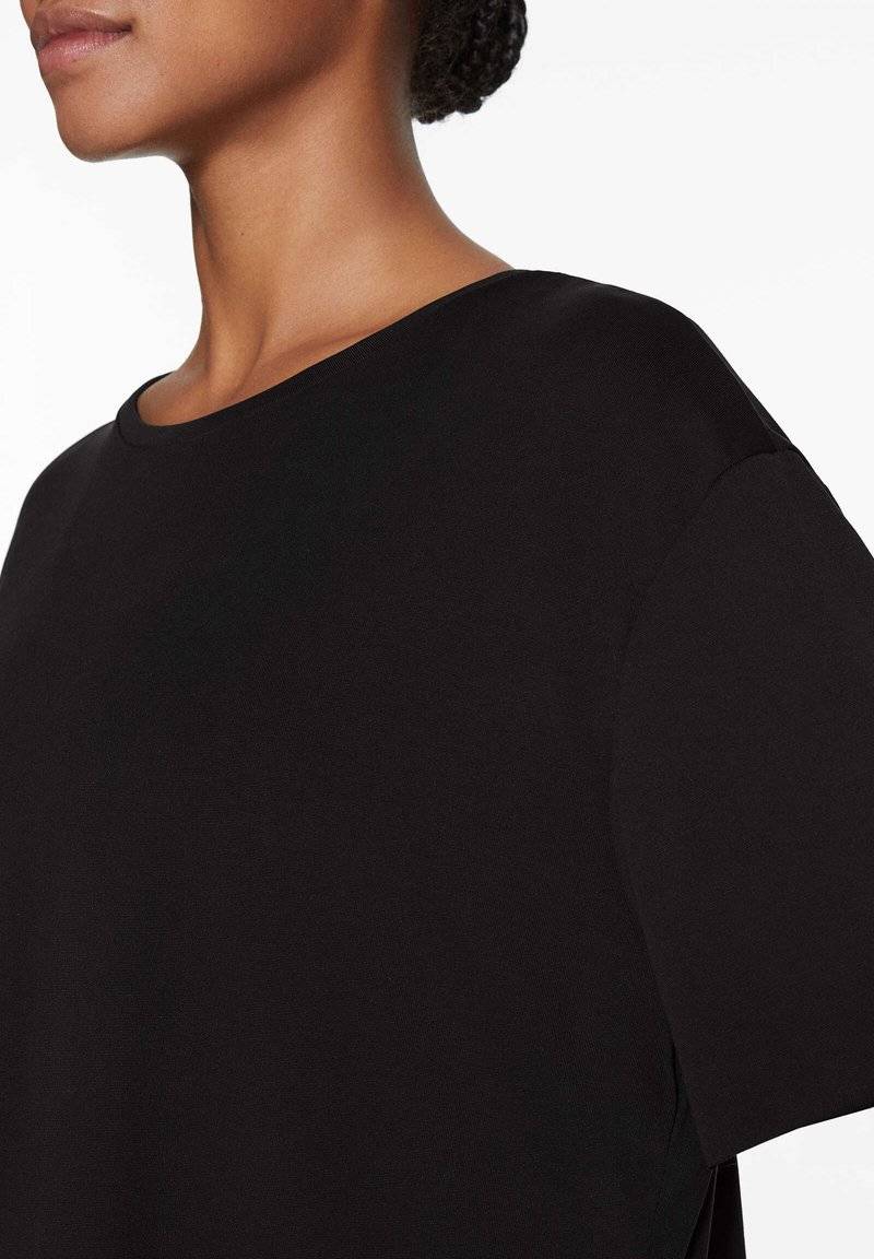 OYSHO OYSHO MODAL - Basic T-shirt - black Jubiläumsangebot