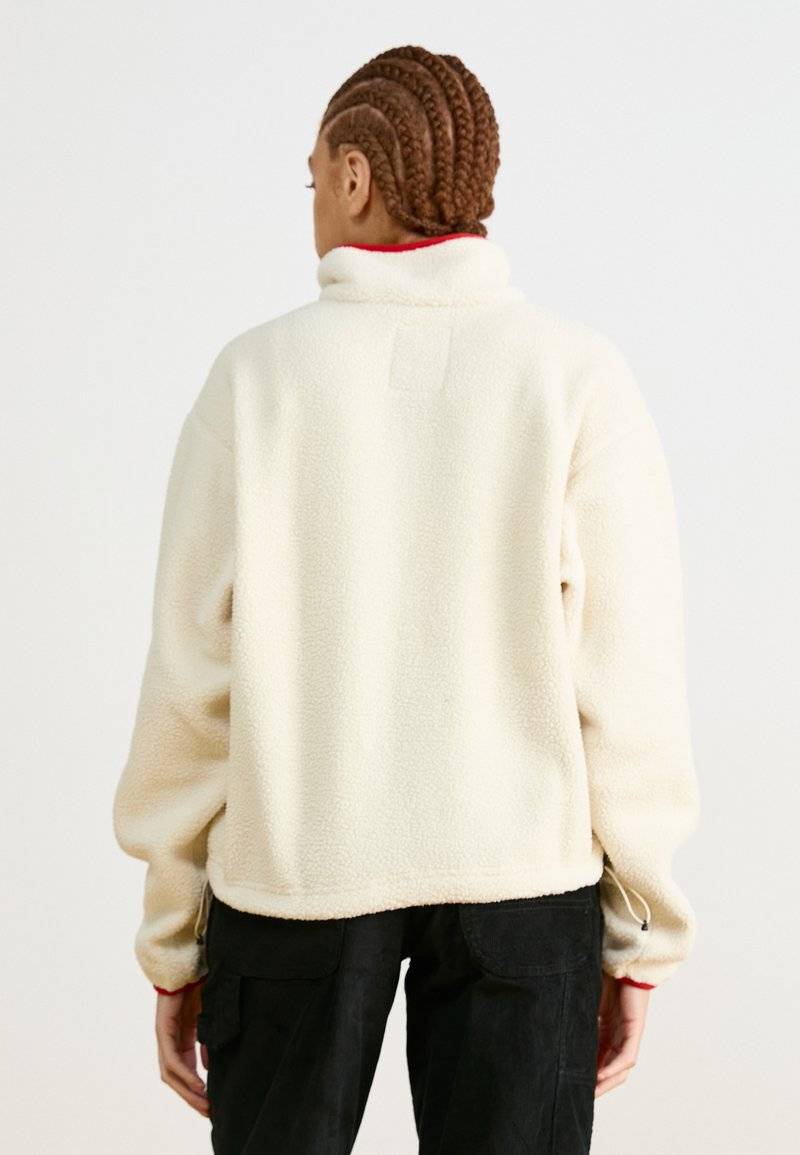 Columbia Columbia HELVETIA™ CROPPED HALF SNAP - Fleece jumper - chalk Online Outlet