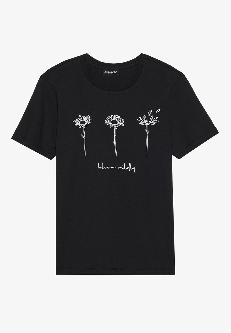 Even&Odd Even&Odd Print T-shirt - black Blitzangebot