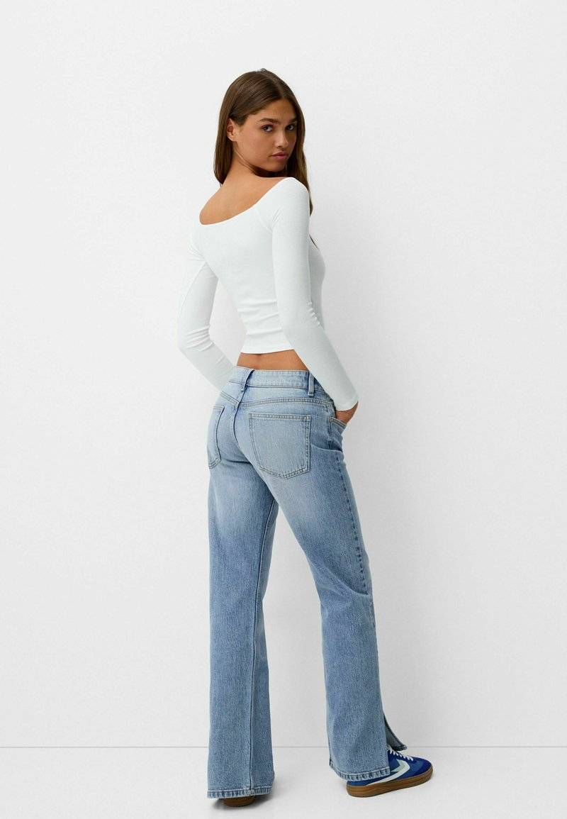 Bershka Bershka Straight leg jeans Große Rabatte