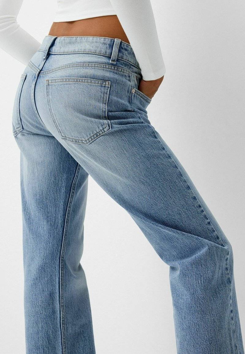 Bershka Bershka Straight leg jeans Große Rabatte