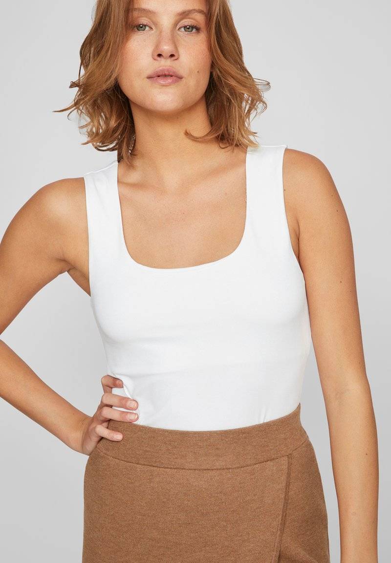 VILA VILA VIKENZA U-NECK TANK NOOS - Top - optical snow Bestseller
