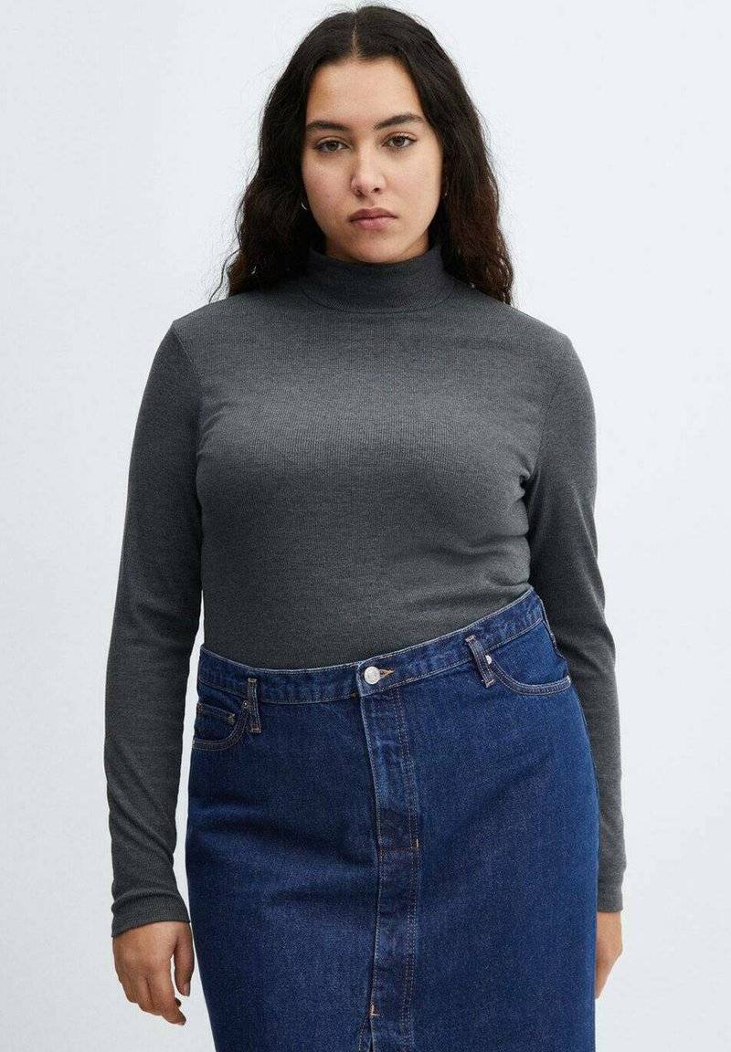 Mango Mango SOLEIL - Pencil skirt - blu scuro Tägliche Deals