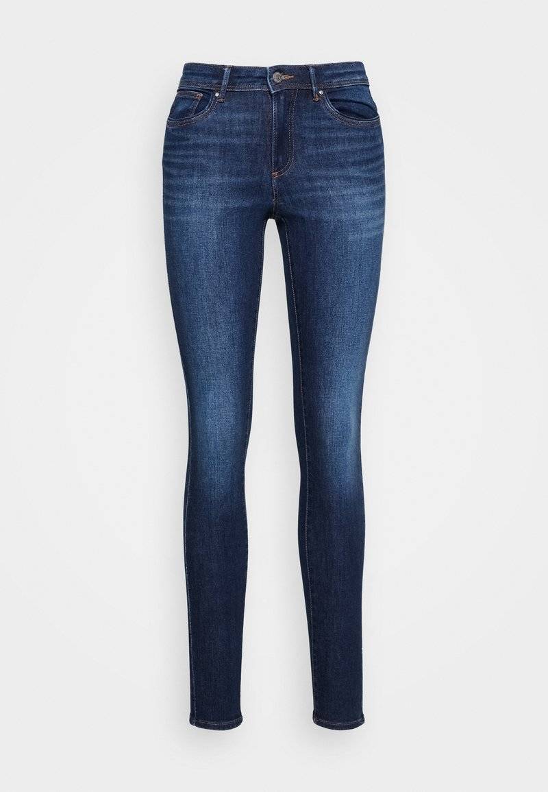 ONLY ONLY ONLWAUW - Jeans Skinny Fit - dark blue denim Wochenangebot