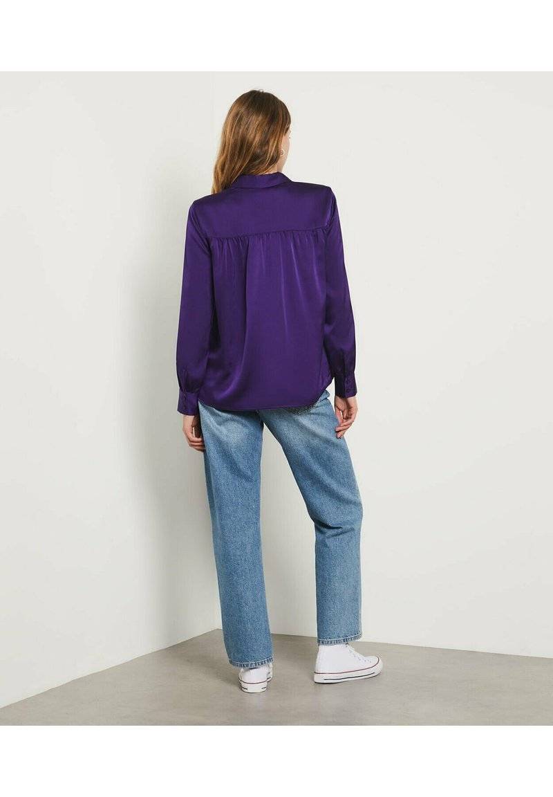 Etam Etam EOLYA - Button-down blouse - violet Kostenlose Rückgabe