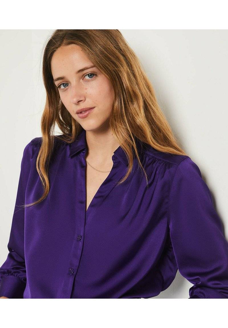 Etam Etam EOLYA - Button-down blouse - violet Kostenlose Rückgabe