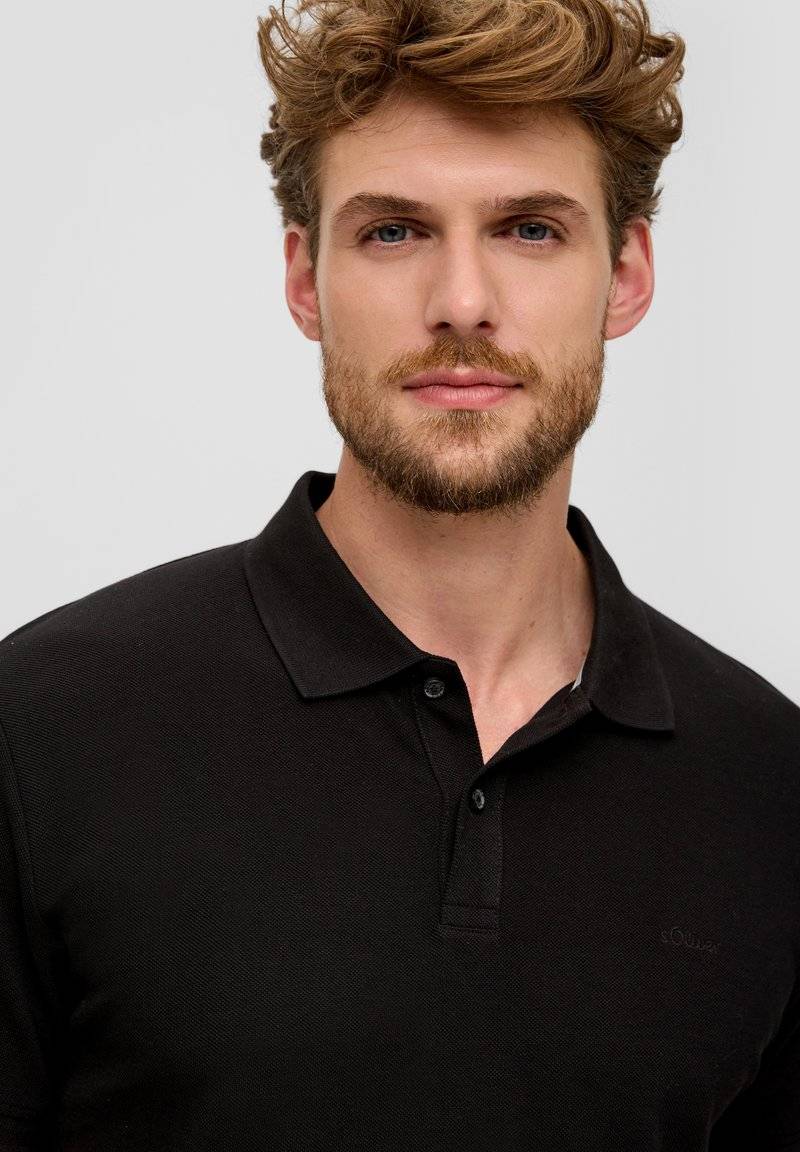 s.Oliver s.Oliver Polo shirt - schwarz Bis zu 50% Rabatt
