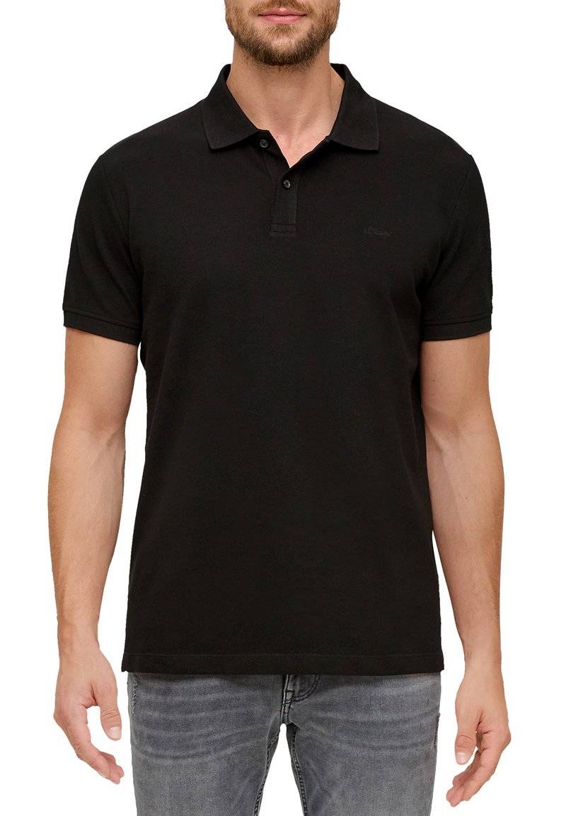 s.Oliver s.Oliver Polo shirt - schwarz Bis zu 50% Rabatt