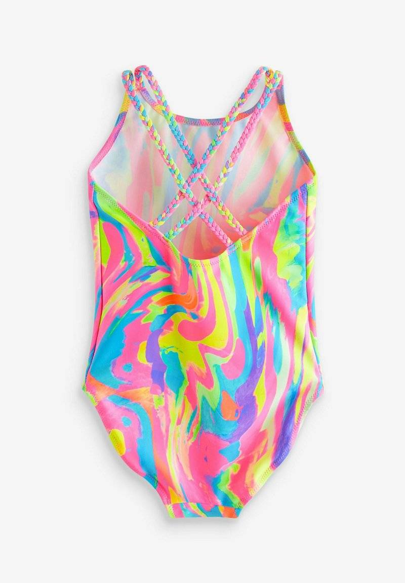 Next Next REGULAR FIT - Swimsuit - multi bright abstract print Bis zu 60% Rabatt