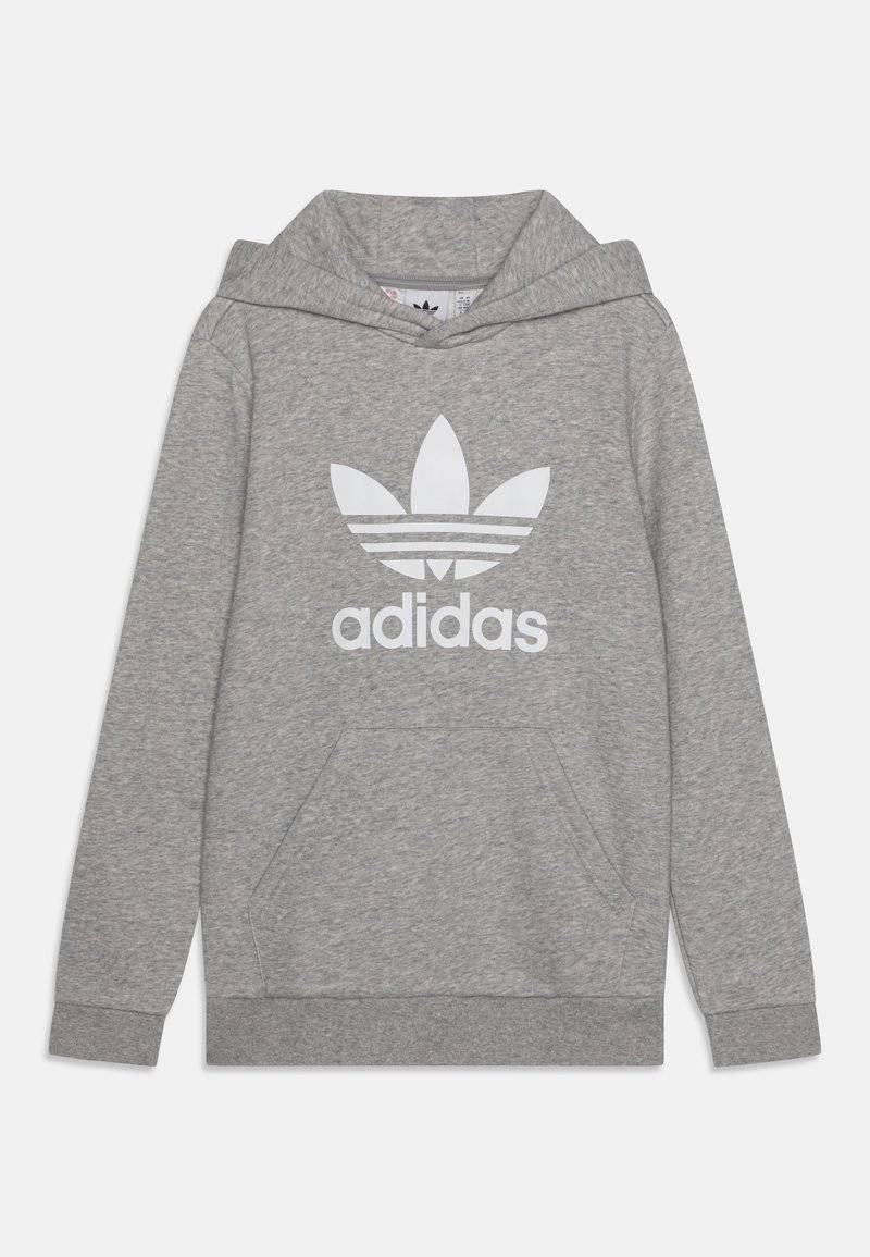 adidas Originals adidas Originals TREFOIL KIDS - Hoodie - medium grey heather Bis zu 65% Rabatt