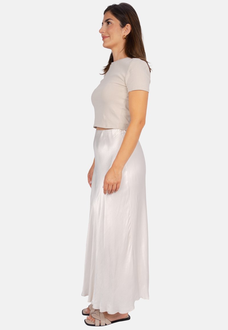 Seasons of April Seasons of April LILLY - Maxi skirt - creme Vierteljährliche Förderung