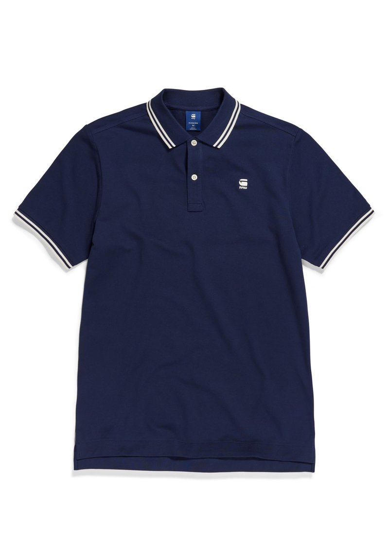 G-STAR G-STAR DUNDA SLIM STRIPE - Polo shirt - sartho blue Neuheiten