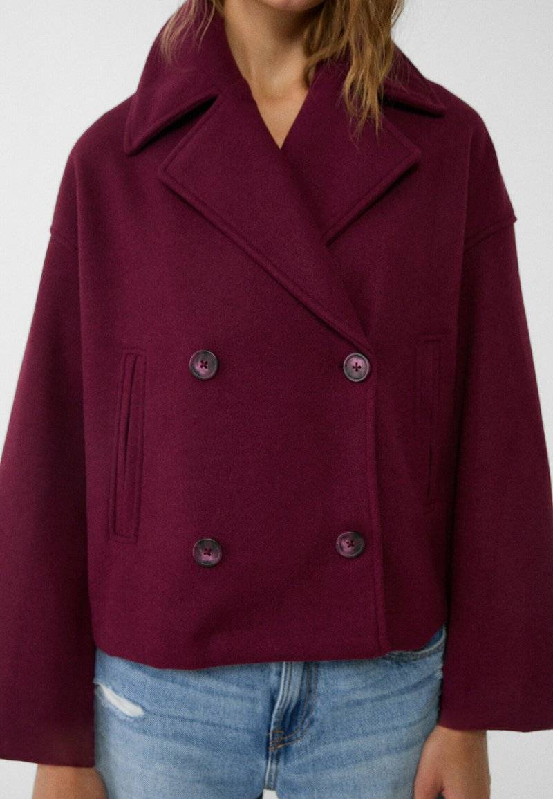 Stradivarius Stradivarius SOFT - Blazer - bordeaux Saisonale Angebote