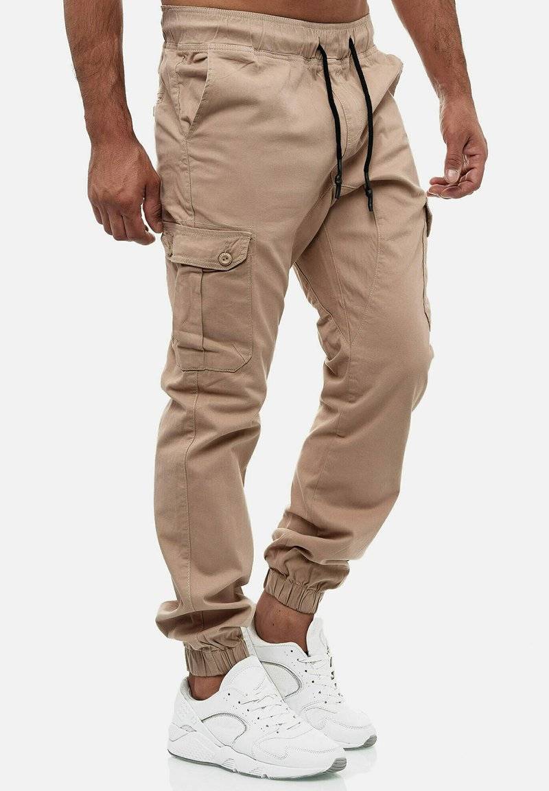 Tazzio Tazzio Cargo trousers - beige Tägliche Deals