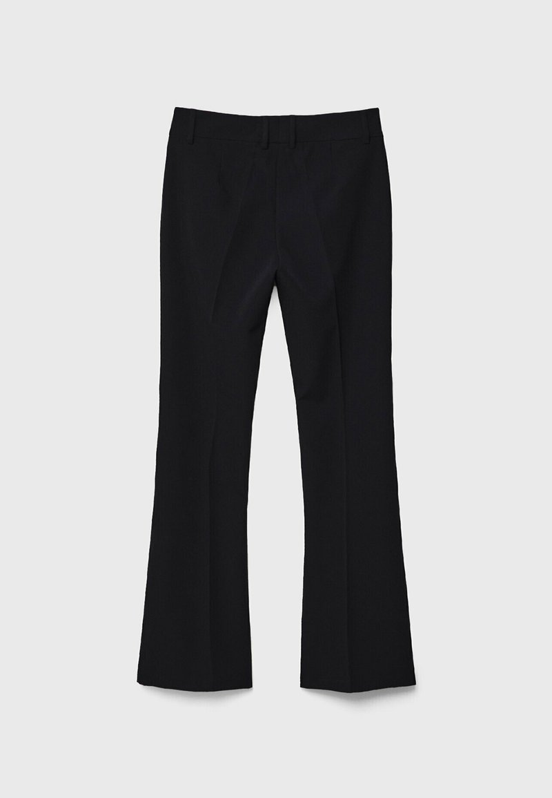 Stradivarius Stradivarius TAILORED FLARED - Trousers - black Super Sparpreis