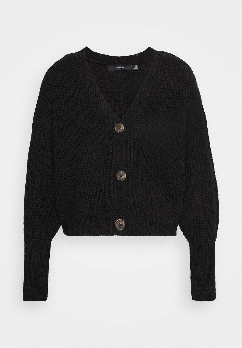 Vero Moda Vero Moda VMLEA VNECK - Cardigan - black Kostenlose Rückgabe
