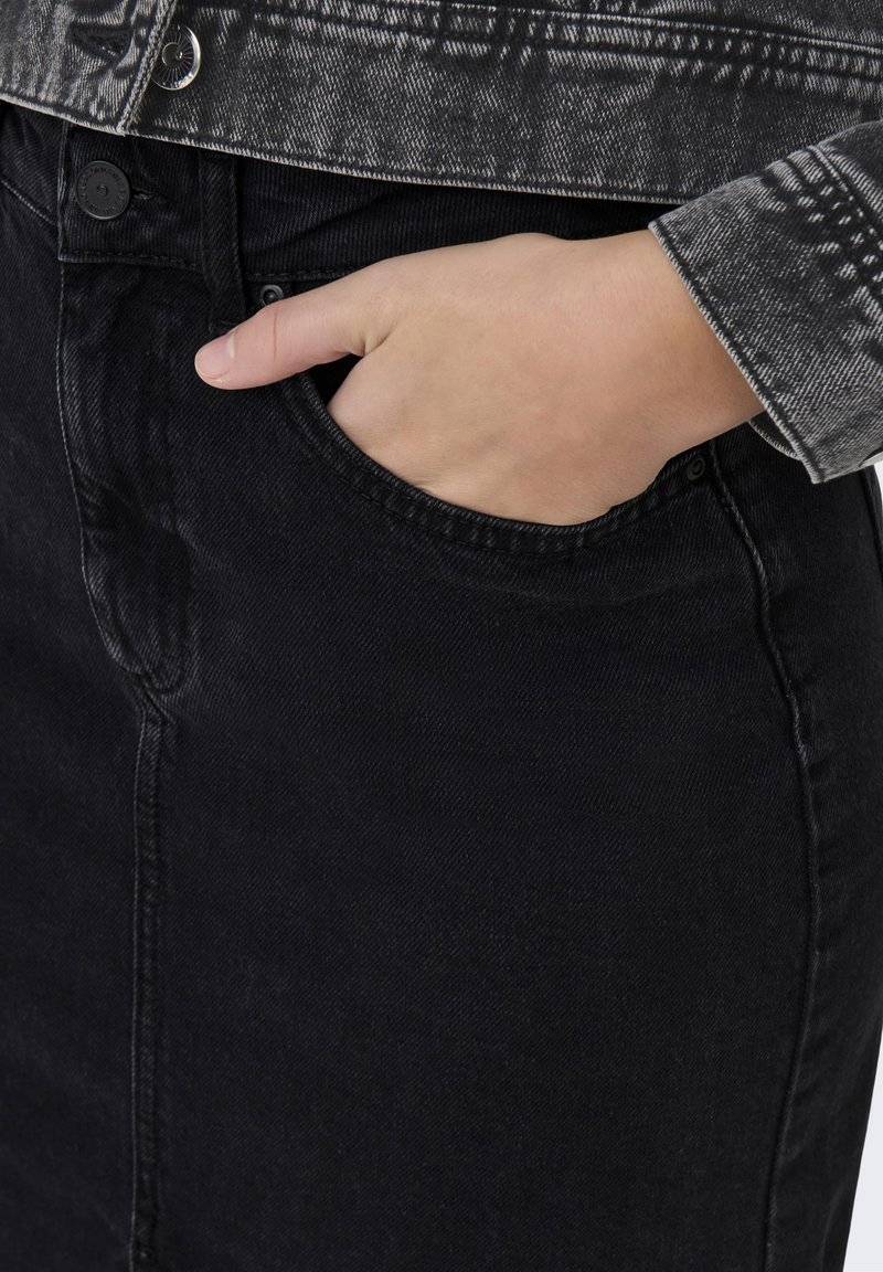 ONLY ONLY ONLBIANCA REA NOOS - Denim skirt - washed black Begrenzte Freigabe