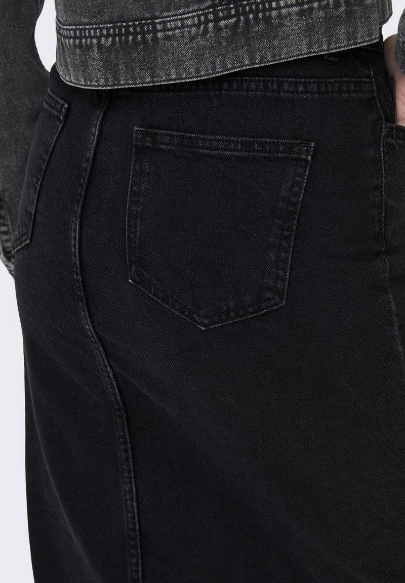 ONLY ONLY ONLBIANCA REA NOOS - Denim skirt - washed black Begrenzte Freigabe