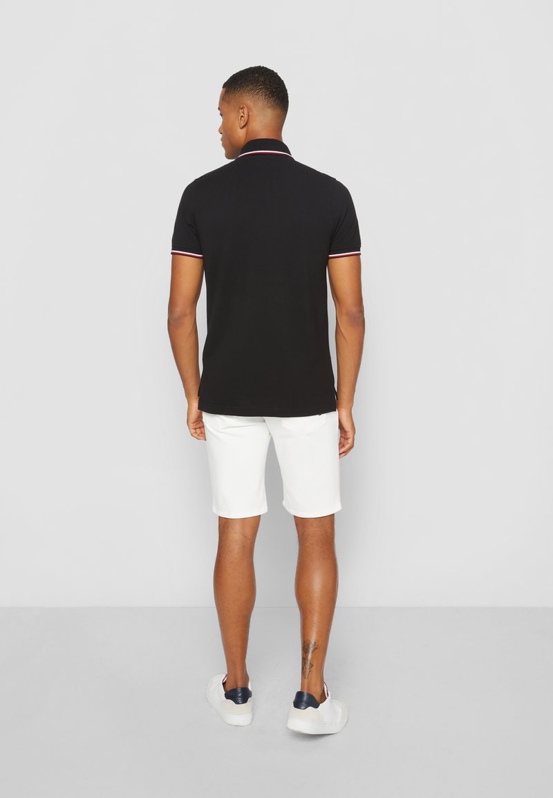 Tommy Hilfiger Tommy Hilfiger TIPPED SLIM - Polo shirt - black Bis zu 50% Rabatt