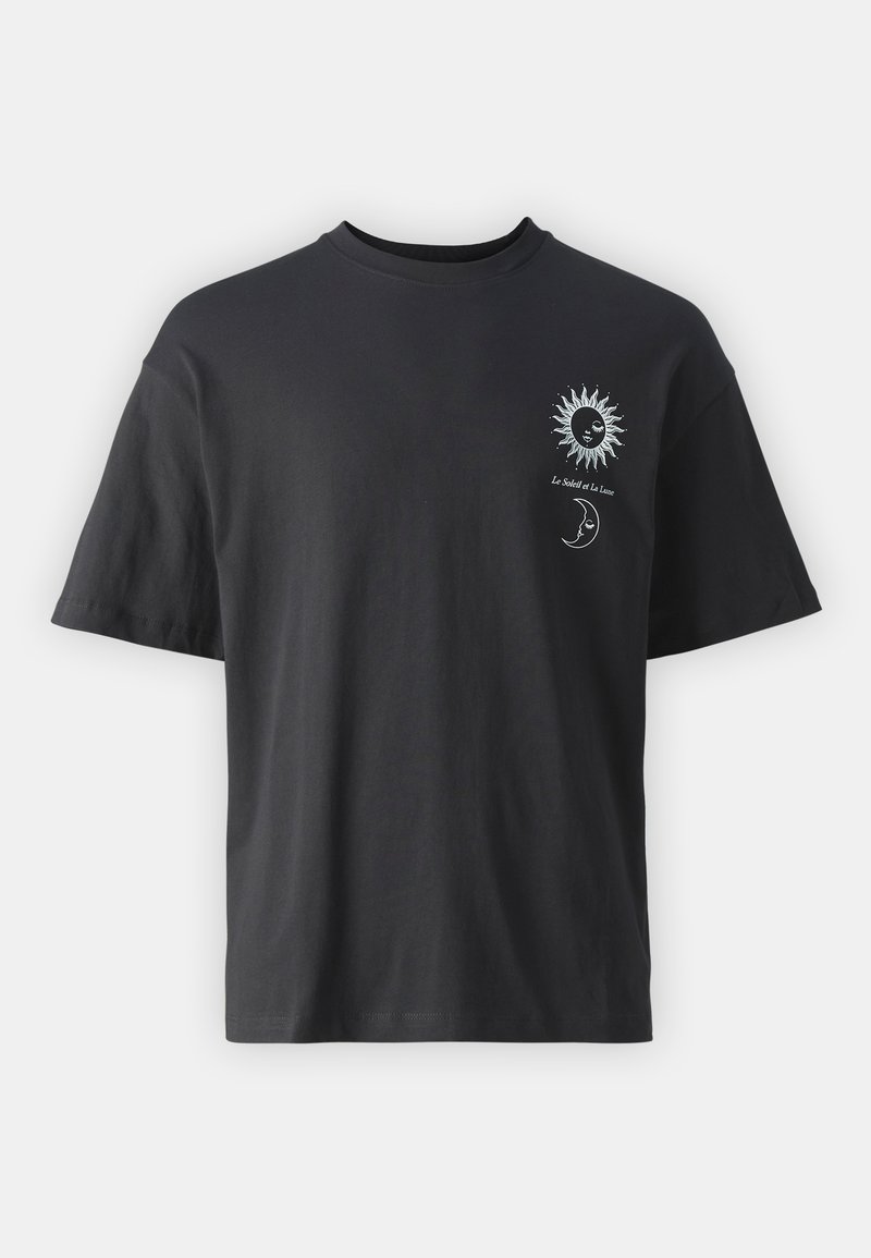 Jack & Jones Jack & Jones JORSOLEIL TEE CREW NECK UNISEX - Print T-shirt - black Bis zu 60% Rabatt