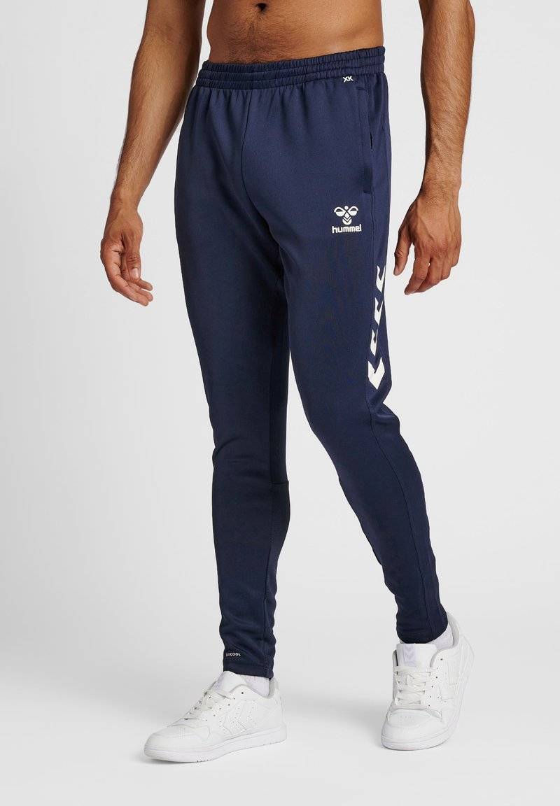 Hummel Hummel CORE XR TRAINING PANTS - Tracksuit bottoms - marine Clearance-Verkauf