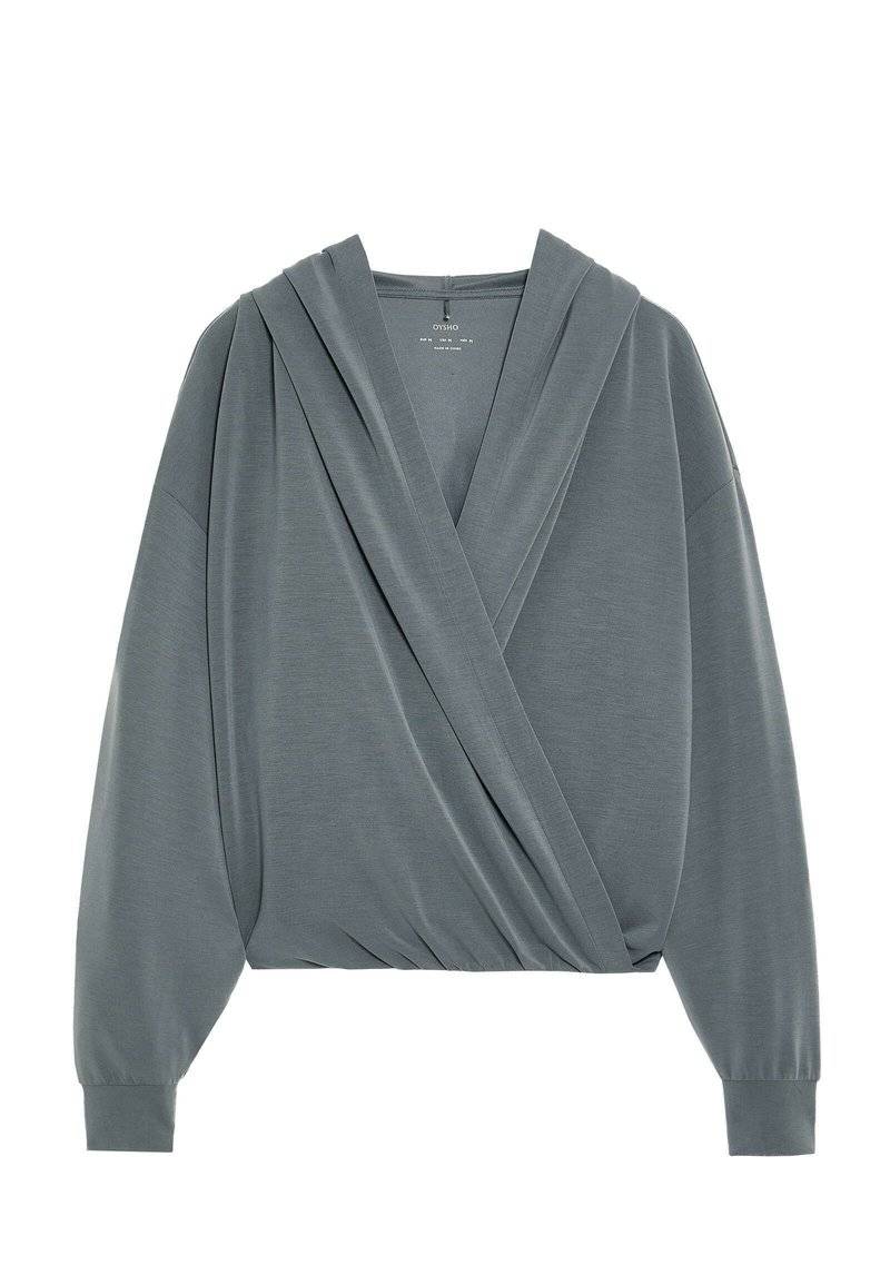 OYSHO OYSHO SOFT TOUCH - Hoodie - grey im Angebot