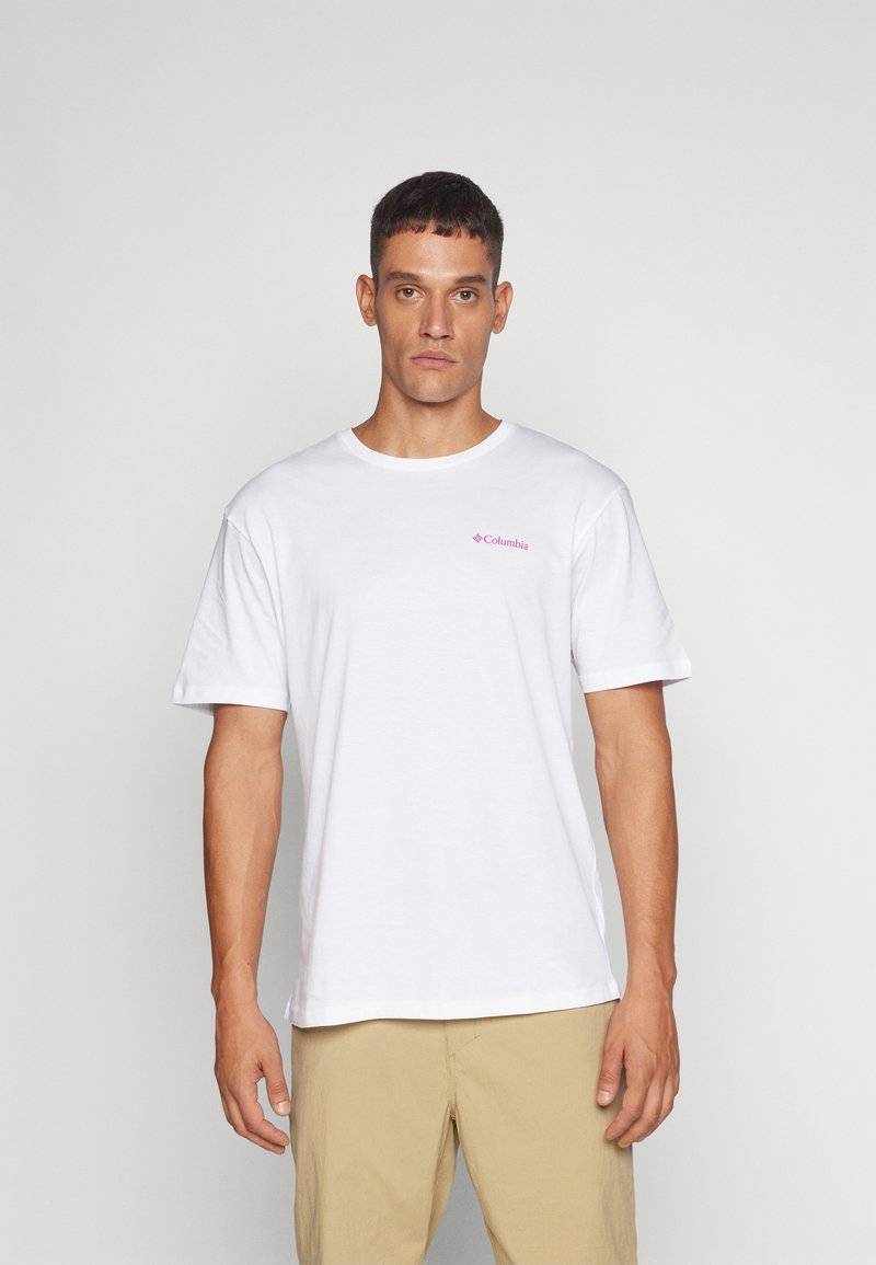 Columbia Columbia ROLLINGWOOD PARK GRAPHIC - Print T-shirt - white Fabrikverkauf